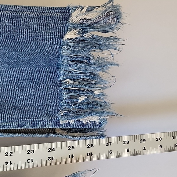Show Me Your Mumu Brooklyn High Rise Distressed Jeans Size 29 - Picture 11 of 15